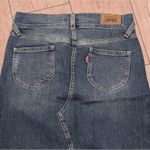 Levi's  Women's 3 Long Faded Denim Flare Skirt Boho Hippie Juniors Photo 4