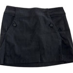 Bebe  Skirt Womens 0 Black Jacquard Mini Styline‎ Vintage Y2K New Photo 0