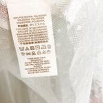 Free People  White Embroidered Lace Joyride Blouse Top S Photo 6