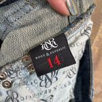 Rock & Republic  Bumbershoot Studded Distressed Cut Off Jean Shorts, 14 Photo 5