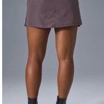 Alo Yoga Crinkle Surplus Mini Skirt Raisinette XS Photo 4
