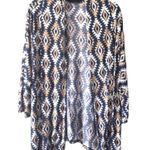 Peach Love California Aztec Print Cardigan Photo 4