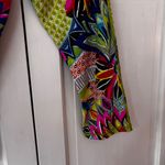 Trina Turk  Bora Bora Colorful Patterned Capris Mid Length Leggings‎ Size Small Photo 8