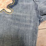 Pilcro and the Letterpress High Rise Trouser Bootcut Medium Wash Floral 29 NWT Photo 12