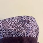 prAna Dress Athletic Halter Racerback Tank Purple Graphic Shelf Bra Medium Photo 4