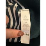 Aerie  Offline Green White Striped Cropped Workout Top Size Small Photo 5