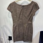 BCX Brown Career Dress Work Office Party Sheath Fitted Women's Size 13 Photo 2