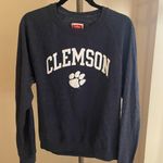 Triblend Sweats Navy Clemson Crewneck  Photo 0