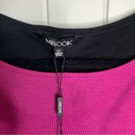 Misook  colorblock black pink sleeveless sheath dress size 1X‎ minimalist Photo 1