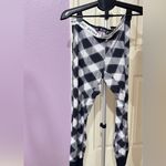 Victoria's Secret  Black and White Checkered Pajama Pants Photo 1