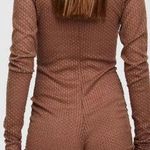 LIONESS NWT  Ghauri Long Sleeves V-Neck Knit Romper Chestnut Women's AU6 / XS Photo 1