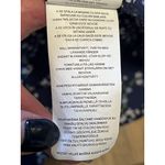 Michael Kors Michael Kors Shirt Blue Floral Print Off the Shoulder Size Small Modern Career Photo 13