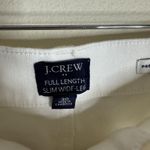 J.Crew  Jeans Womens 30 White Full Length Slim Wide-Leg Premium Edition Denim Photo 3