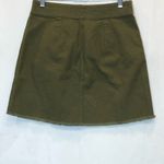 Madewell  A-line raw hem short skirt size 4 Photo 4