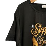 SheIn  T-Shirt Womens Size 5XL Black Birthday Faith Theme Casual Top Short Sleeve Photo 1