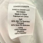 Veronica Beard  Desio V Neck Mini Dress Silk in Forest Multi Size 14 Photo 4