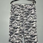 Marine layer  Allison Women’s Pant San Francisco Black White Print Toile Size S Photo 2