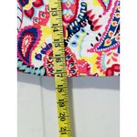 Talbots  Women’s Vibrant Persian Paisley Multicolor Lined Skirt Size 4P Career Photo 3