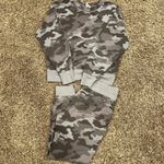 Zella Z By  Camo Blur Print Sweatshirt & Sweatpants Tracksuit Set Photo 1