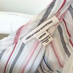 American Eagle Striped Romantic Romper Sz S Photo 5