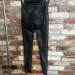 Spanx  Faux Leather Black Lined Leggings Size S P Photo 6