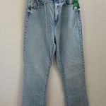 Gap NWT Kick Fit High Rise Jeans Denim Raw Hem 29 8 Tall Photo 0
