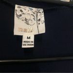 Naïf  long sleeve Blouse. Size: M. Color: Navy Blue Photo 3