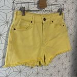 Wrangler  Billabong Collab Yellow Denim Shorts Photo 1