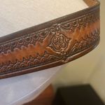 Western Full Grain Cowhide Brown Leather Belt Womens Photo 6