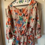 Attention Floral blouse Photo 4