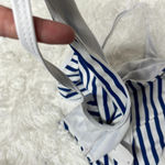 NWT Demi’s Nautical Strip Swimsuit Blue Size XL Photo 8