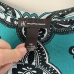 INC International Concepts Shirt Y2k XS Sheer Mesh Long Sleeve Going Out Top Green Photo 4