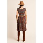 Maeve x Anthropologie | Tamera Boho Wrap Midi Dress Multicolor Size S | EUC Photo 1