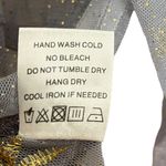 superdown Janice Sheer Top Grey Metallic Stars Constellation Womens Size XS Photo 10