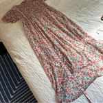 ZARA  Floral Smocked Mesh Maxi Dress NWT NEW Small Photo 5