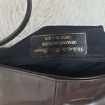 Vintage Valerie Handbags Chocolate Brown Leather Crossbody Bag 90s Photo 2