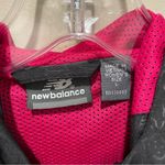 New Balance  Hidden Floral Water Resistant Windbreaker Jacket Black Size Large Photo 7