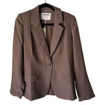 Spanx ‎ The Perfect Blazer Women’s M Brown Stretch Jacket Career NWT Photo 0