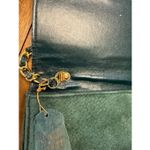 Vtg Claude Van Pelle Green Suede Leather Shoulder Crossbody Purse Photo 6