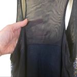 XOXO Multi Colored Sequins Sleeveless Black Dress Size Medium Photo 7
