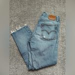 Levi's Levi’s Blue Cropped White Oak Cone Denim Photo 1
