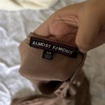 Almost Famous  Tan Long Sleeve Top Photo 2