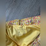 Nike  Dri Fit Running Shorts Yellow Pink Confetti Size S Photo 4
