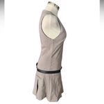 ZARA V-neck Sleeveless Mini Dress With Belt Size Small NWOT Photo 8