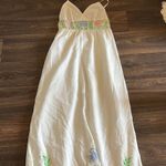 Maxi Dress with Flowers Size 8 Photo 1