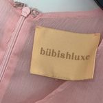 Revolve BUBISH  Charlotte‎ Sheer Maxi Dress in Blush Size Medium Photo 5