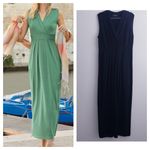 Peruvian Connection Adriatico Maxi V-Neckline Dress Photo 1