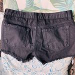 J Brand NEW  Black Jean shorts Distressed Frayed 27 Photo 4