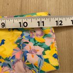 Relleciga Yellow Bikini Multicolored Floral High Waisted Bottoms Small Photo 8