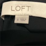 Loft  Women's Black Strappy Sleeveless Knee Length Dress Size S Photo 6